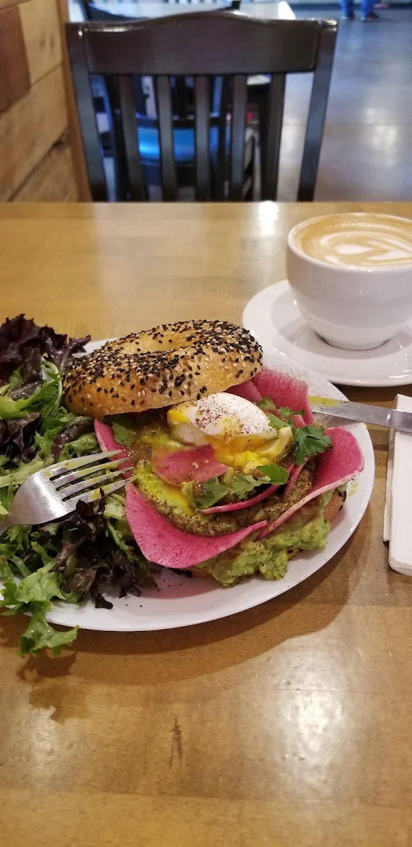 Avocado Rose Sandwich