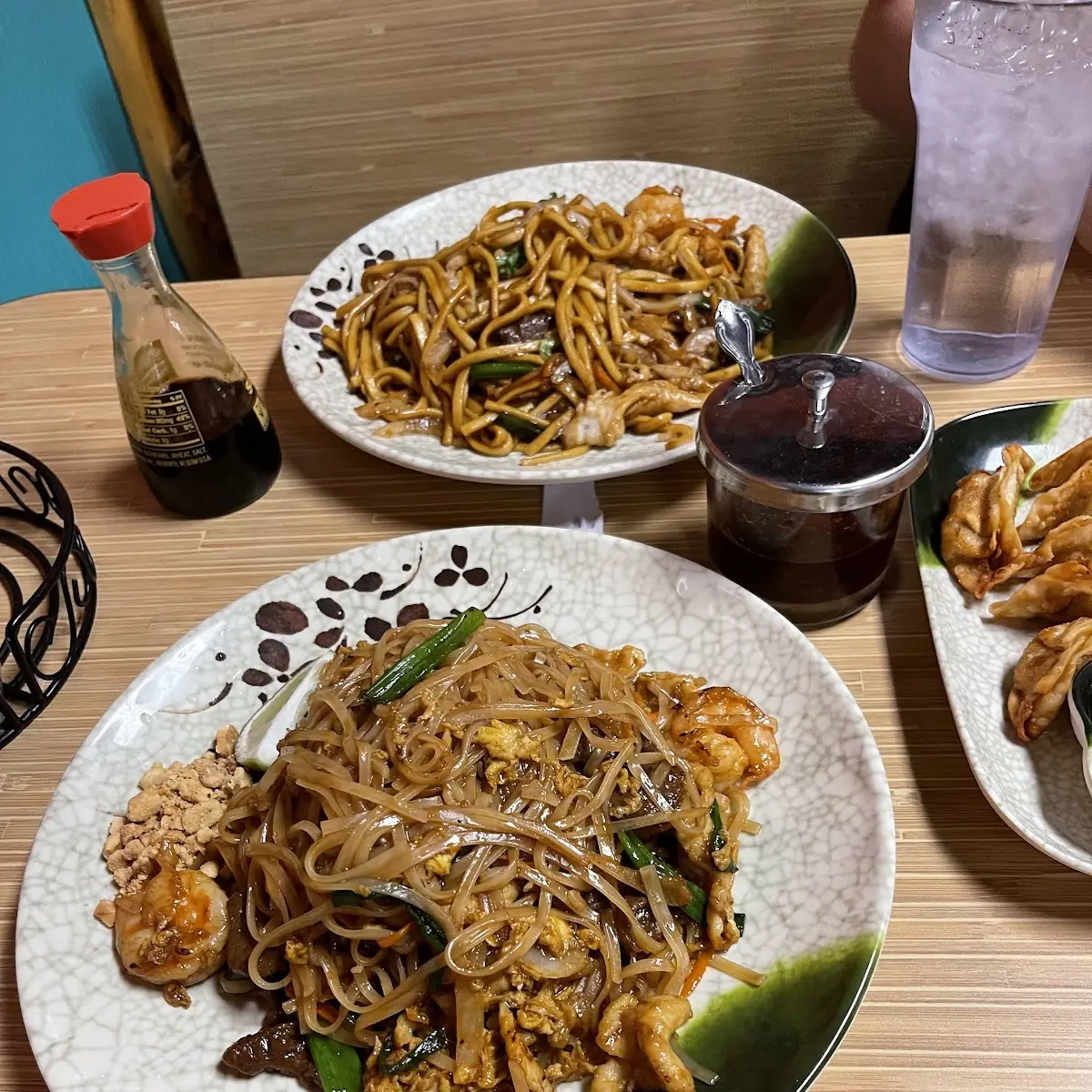 Combination Pad Thai Chicken Beef & Shrimp