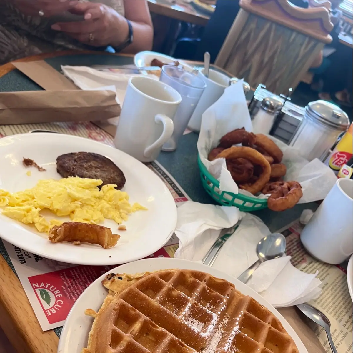 Waffle Pancake Breakfast