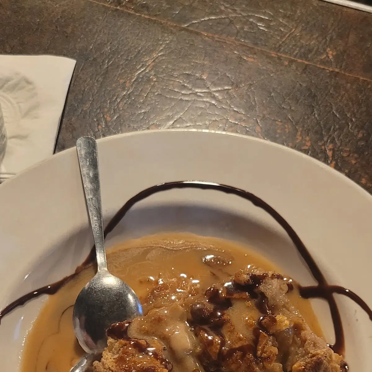 White Chocolate Bread Pudding