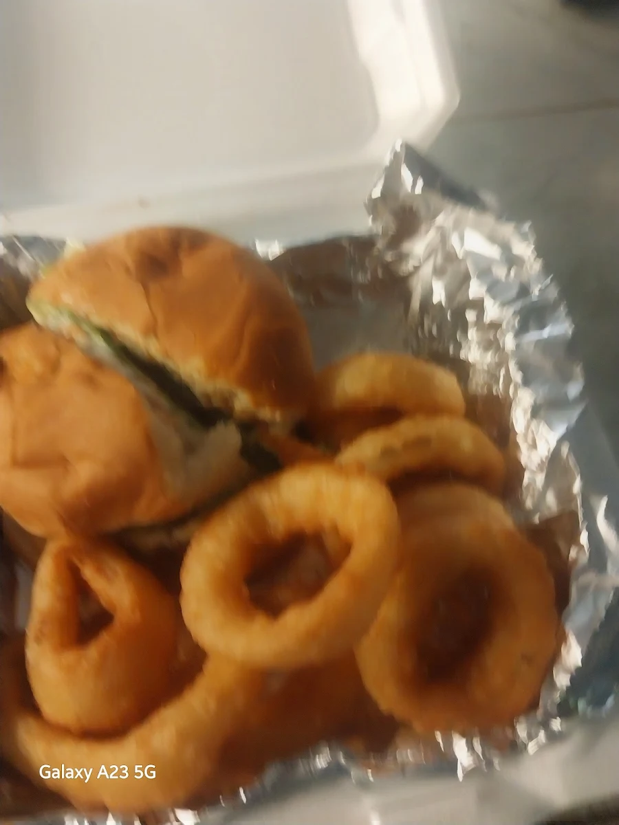 With Drink Fry or Onion Ring