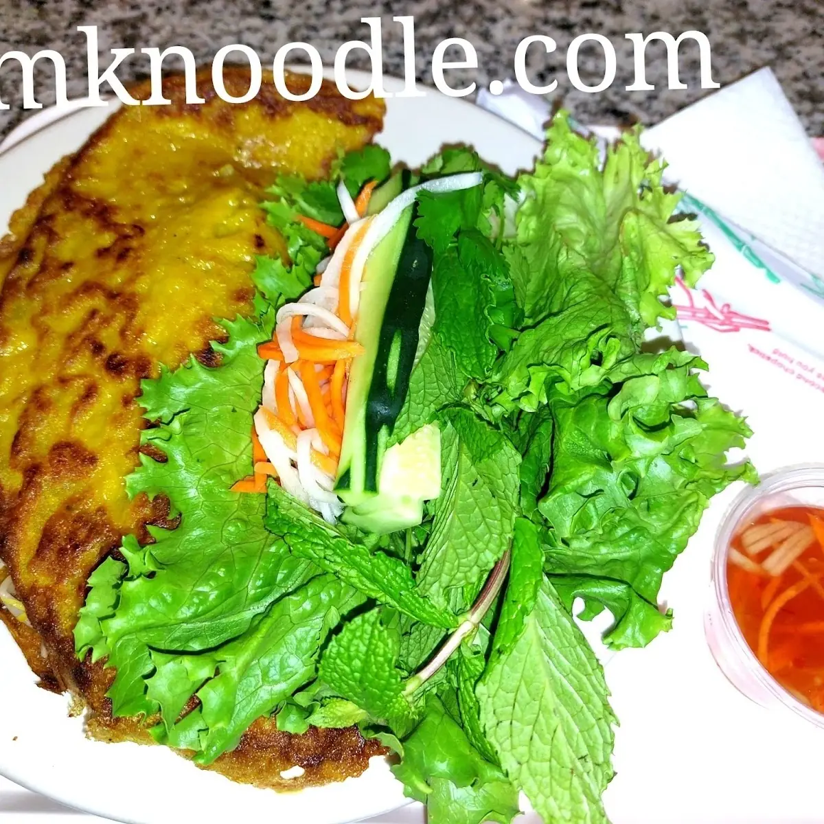 Banh Xeo Crispy Crepe