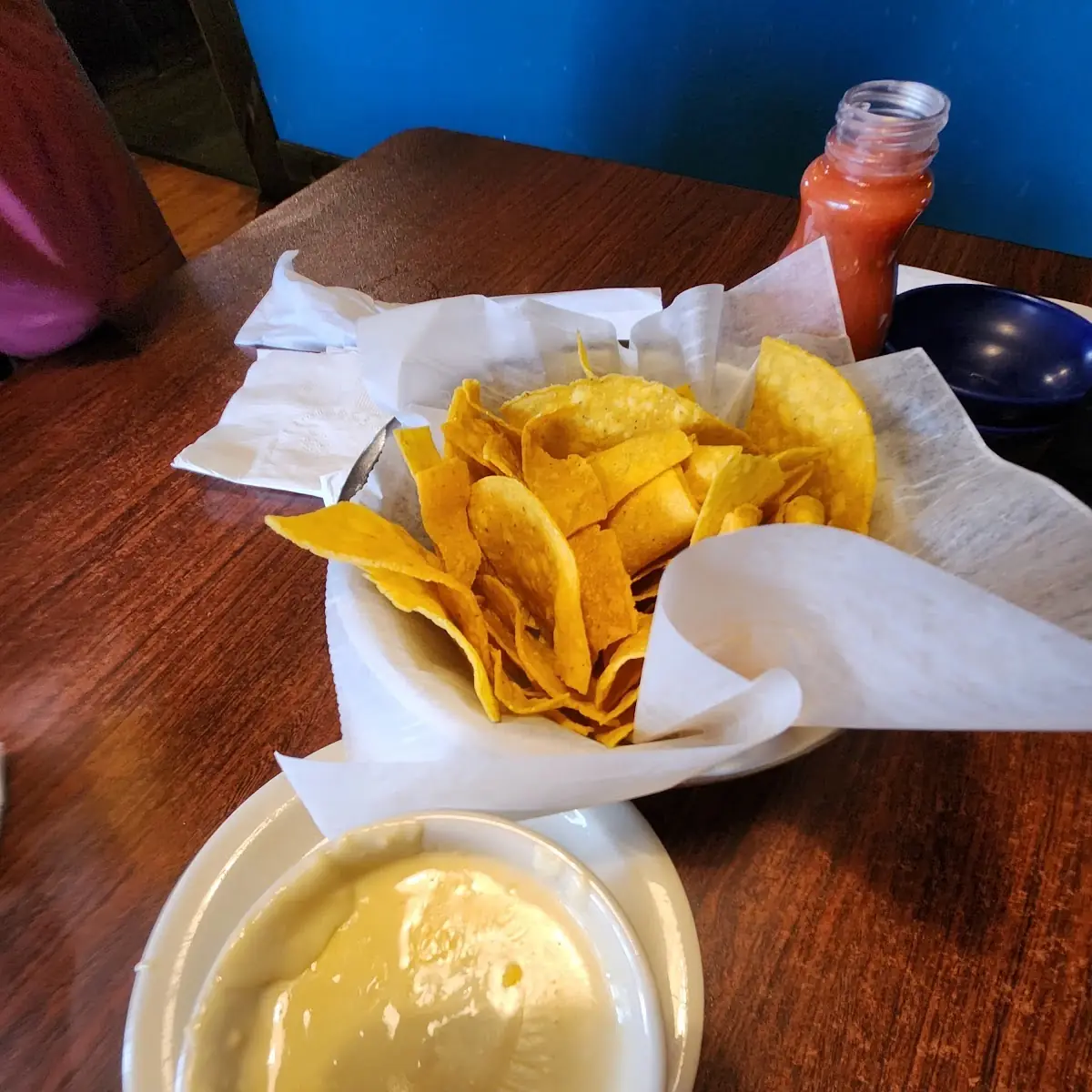Chips and Queso Dip