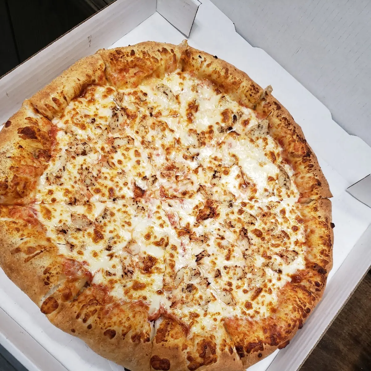 Cheese Stuffed Crust Extra Chicken Extra Cheese