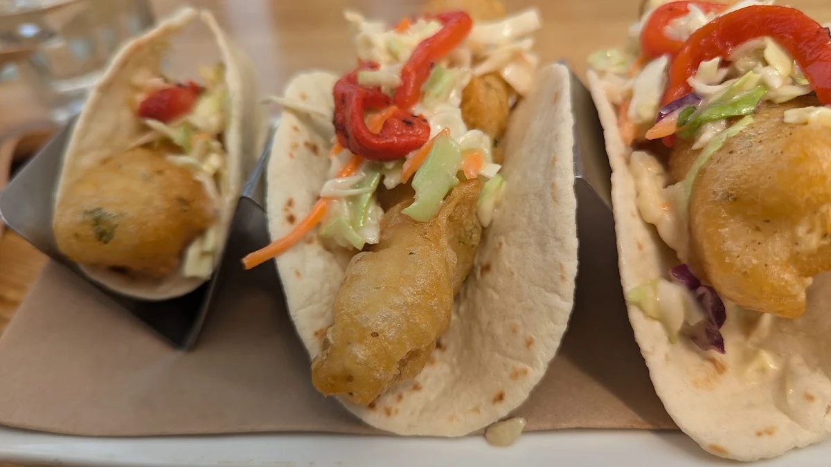 Fish Tacos, Floathouse Restaurant