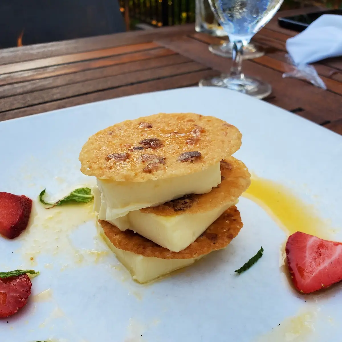 Creme Brulee Napoleon