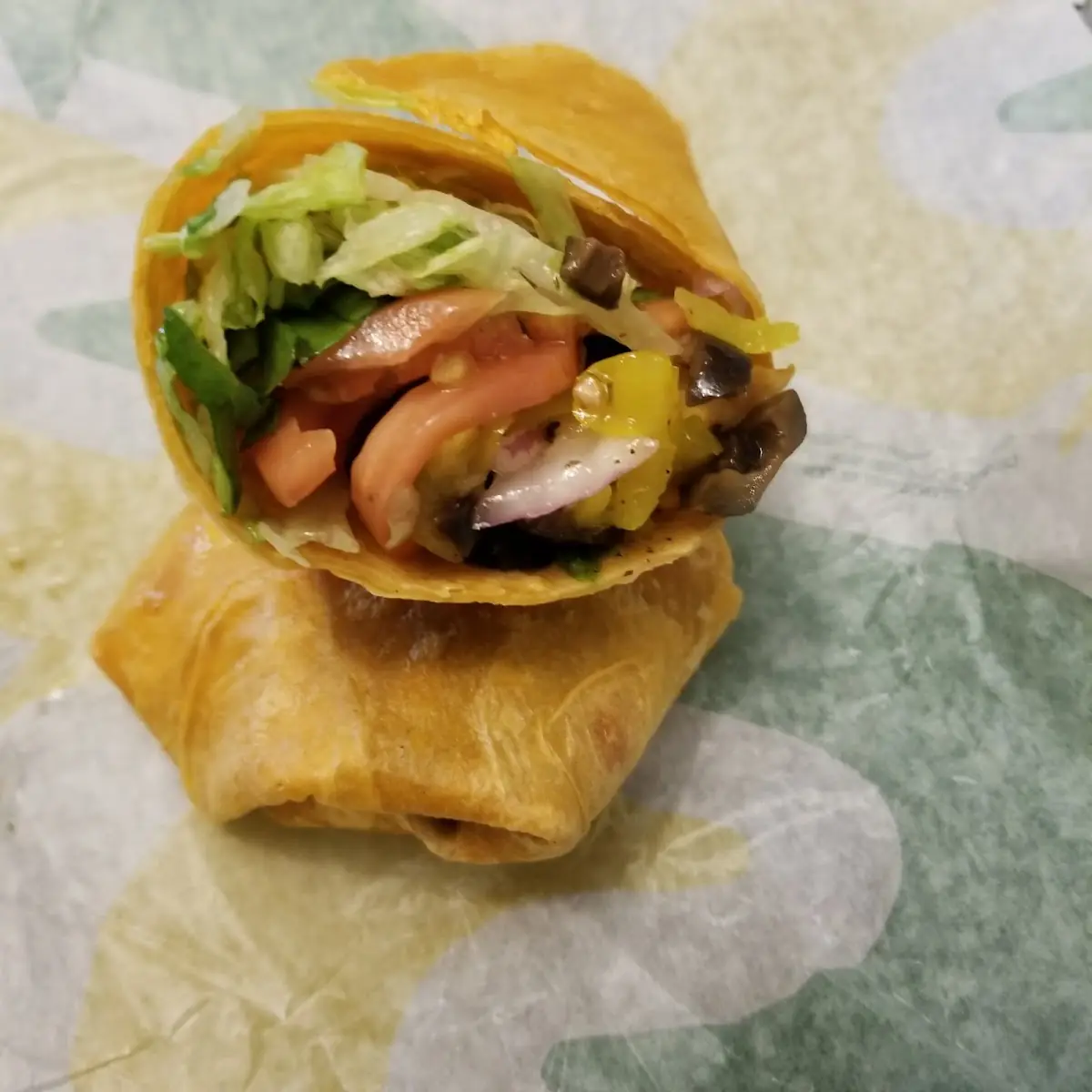 Veggie Tomato Basil Wrap