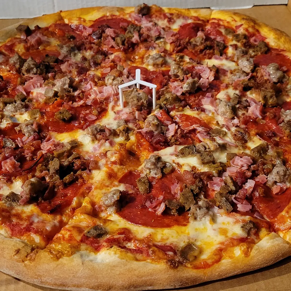 The Meat Lovers Pizza
