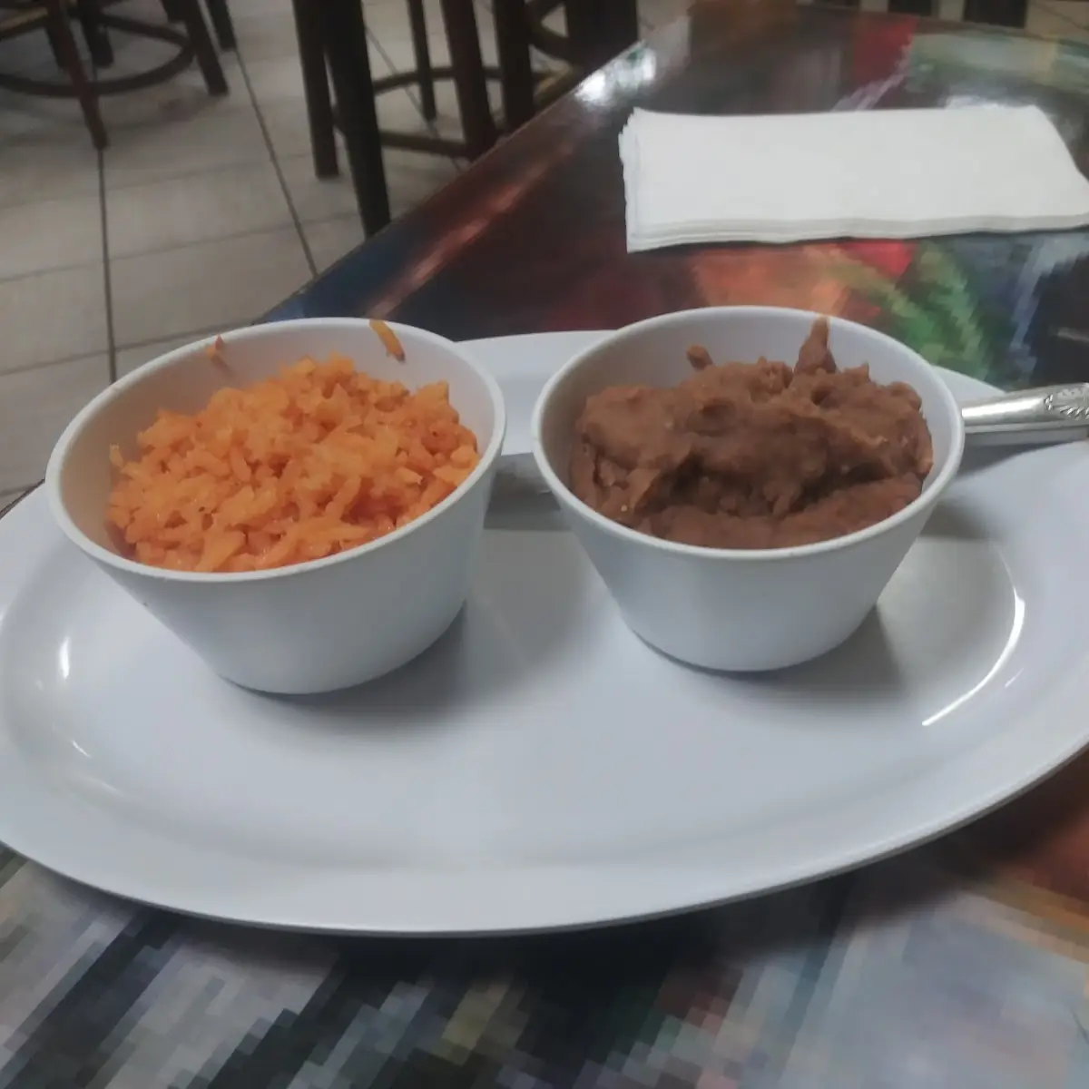 Refried Beans and Rice