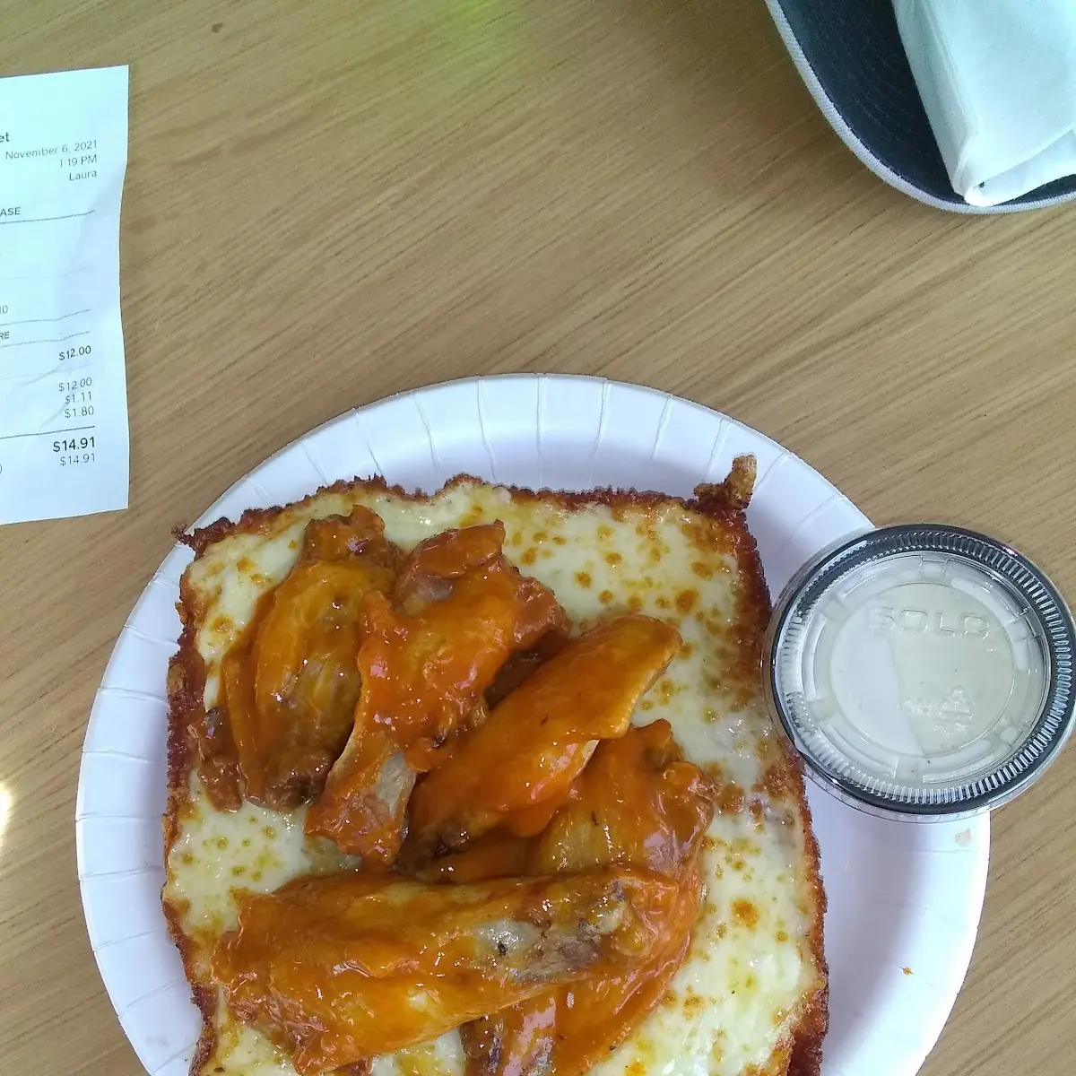 Buffalo Chicken Wing Pizza