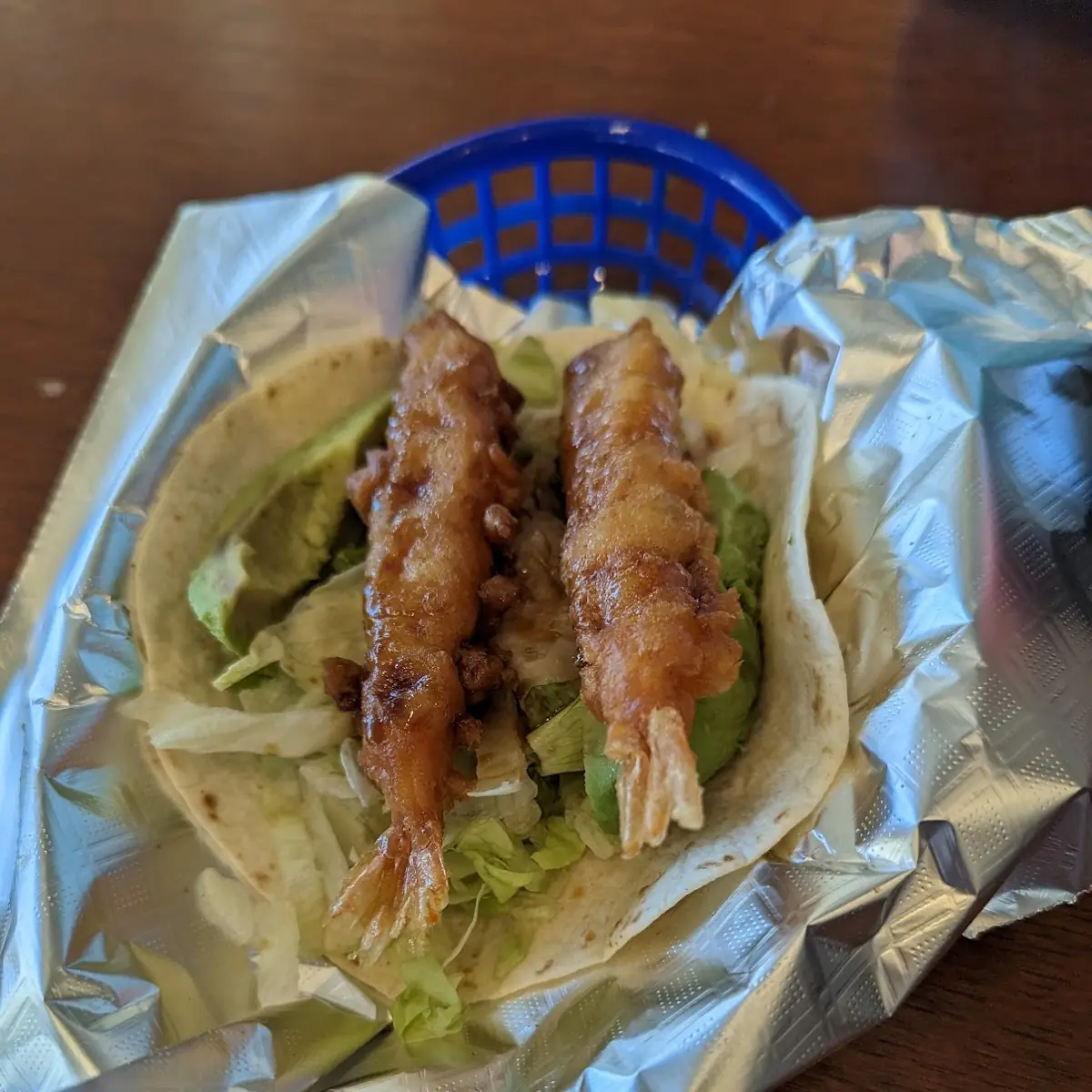 Shrimp Tempura Taco