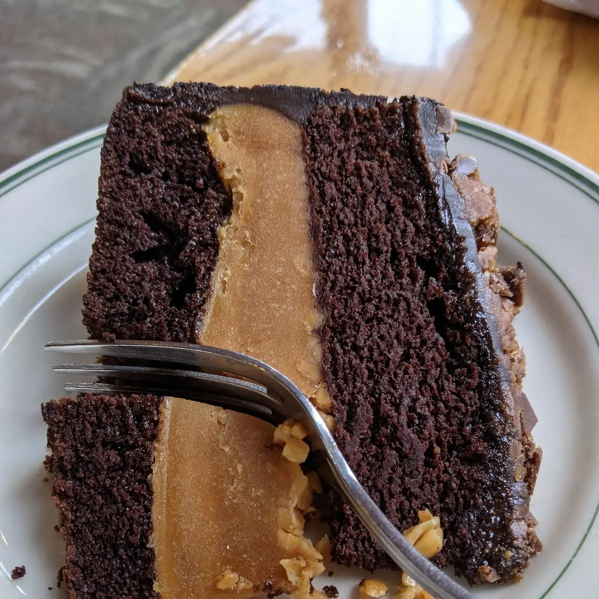 Chocolate and Peanut Butter Cake