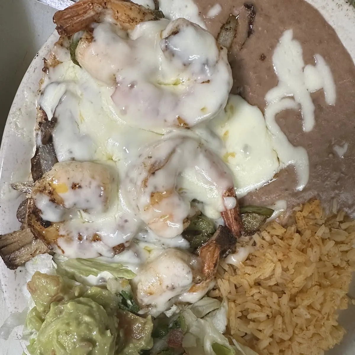 Two Grilled Shrimp Chalupas