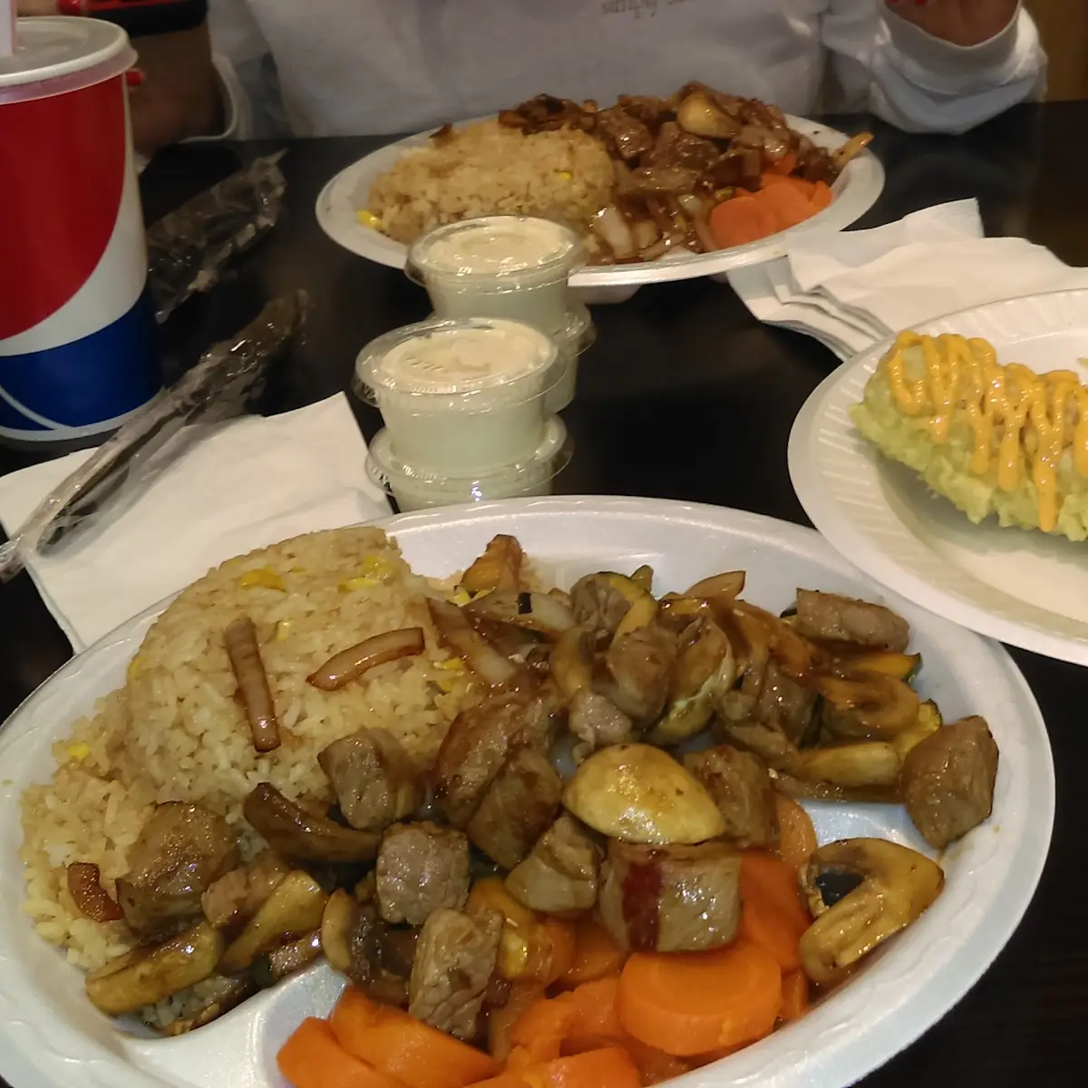 Hibachi Steak and Shrimp