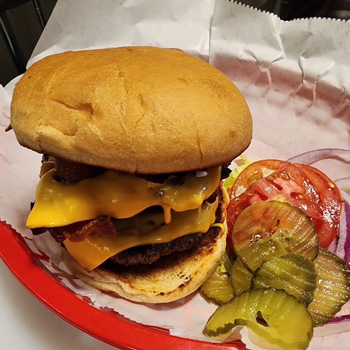 Double Bacon Cheeseburger
