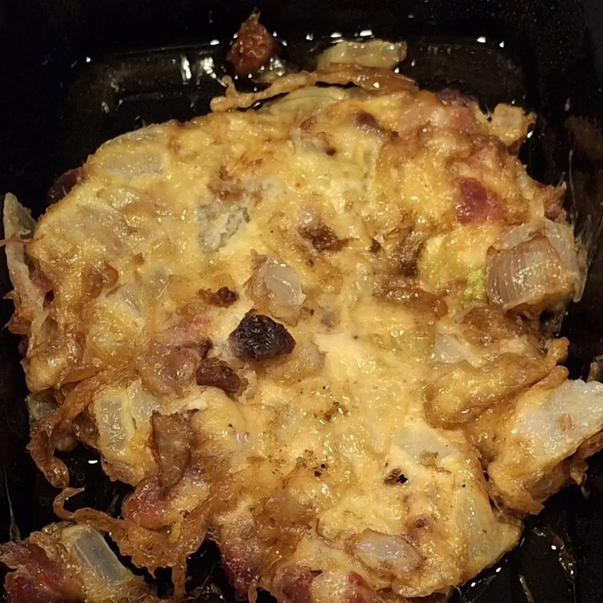 Roast Pork Egg Foo Young