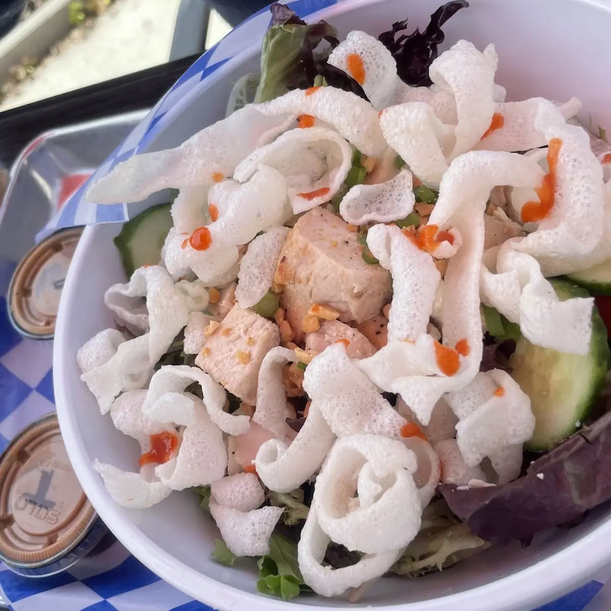 Thai Chicken Salad with Roasted Chicken