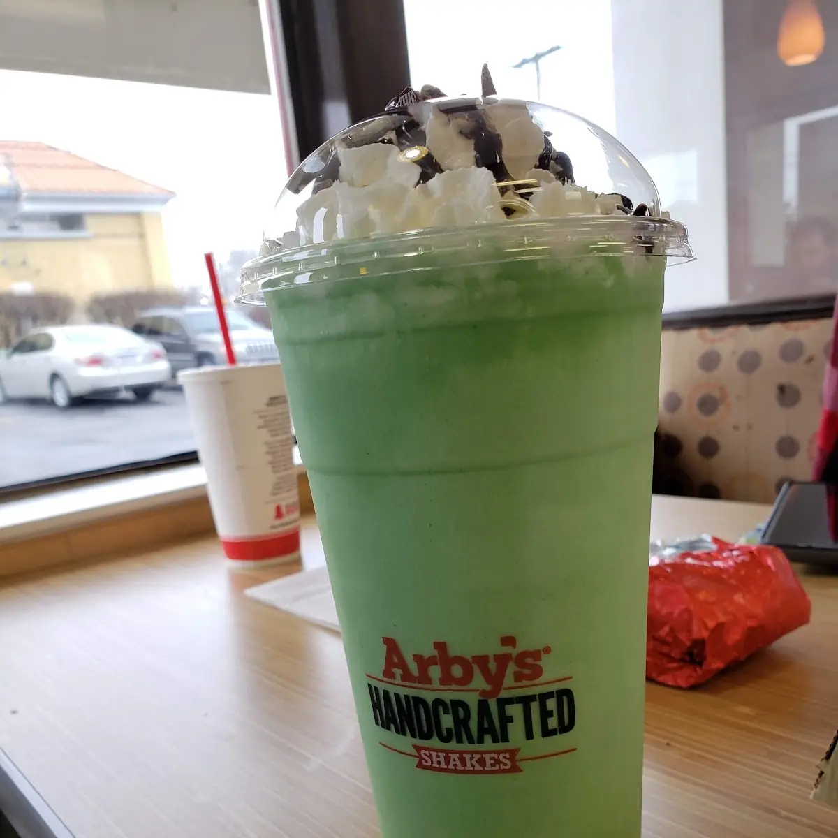 Mint Chocolate Chip Milkshake