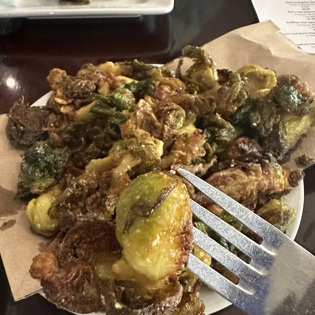 Crispy Salt & Vinegar Brussels Sprouts