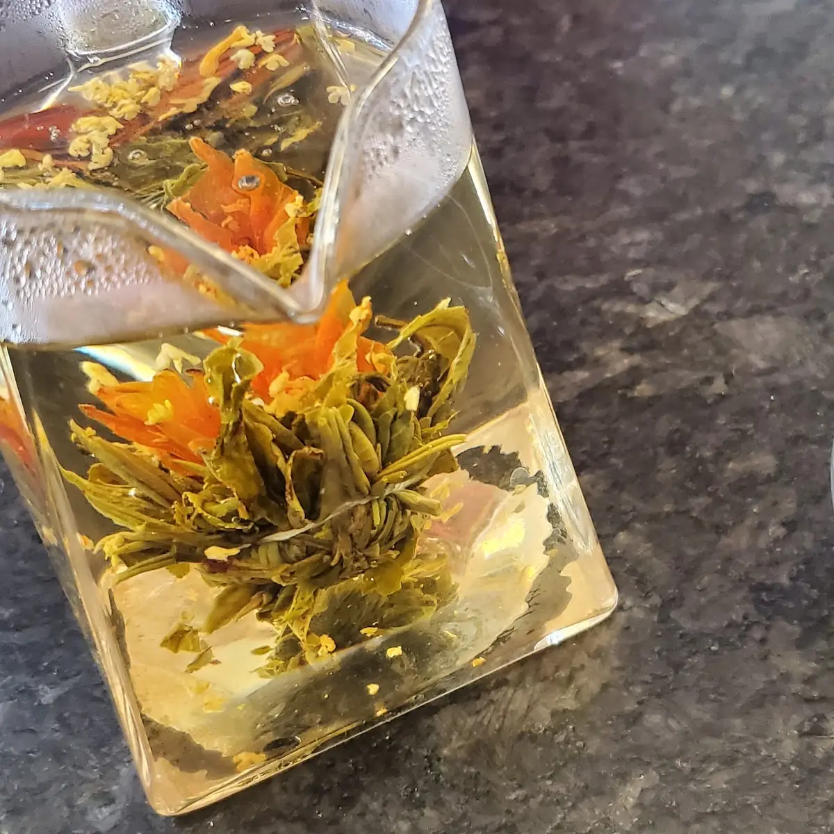 Blossoming Flower Hot Tea