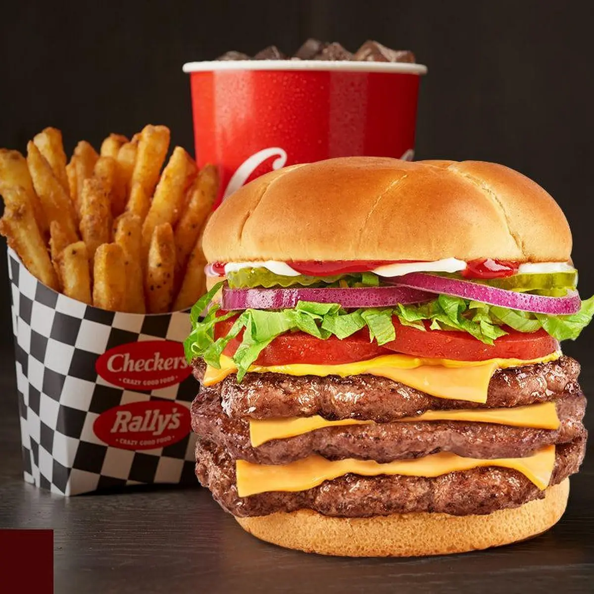 Double Fry Lover's Burger
