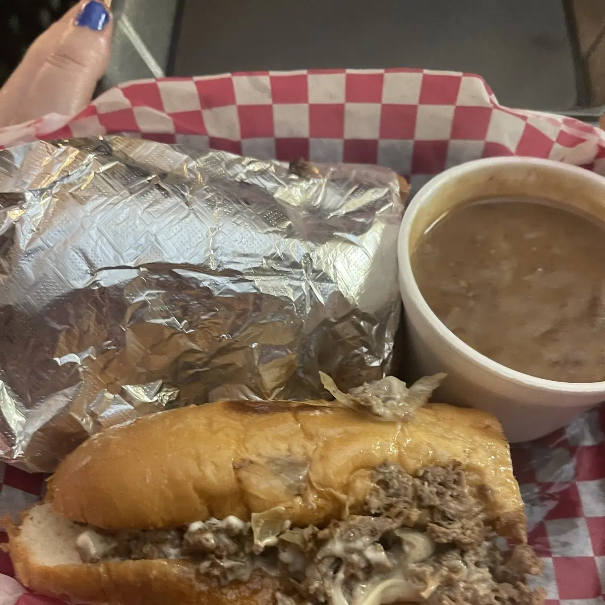 Philly Cheese Steak Sandwich