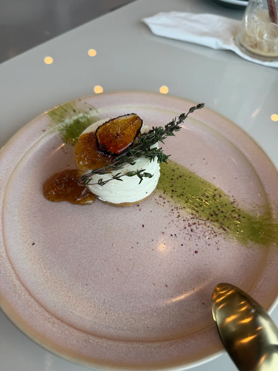 Labne & Fig Cheesecake