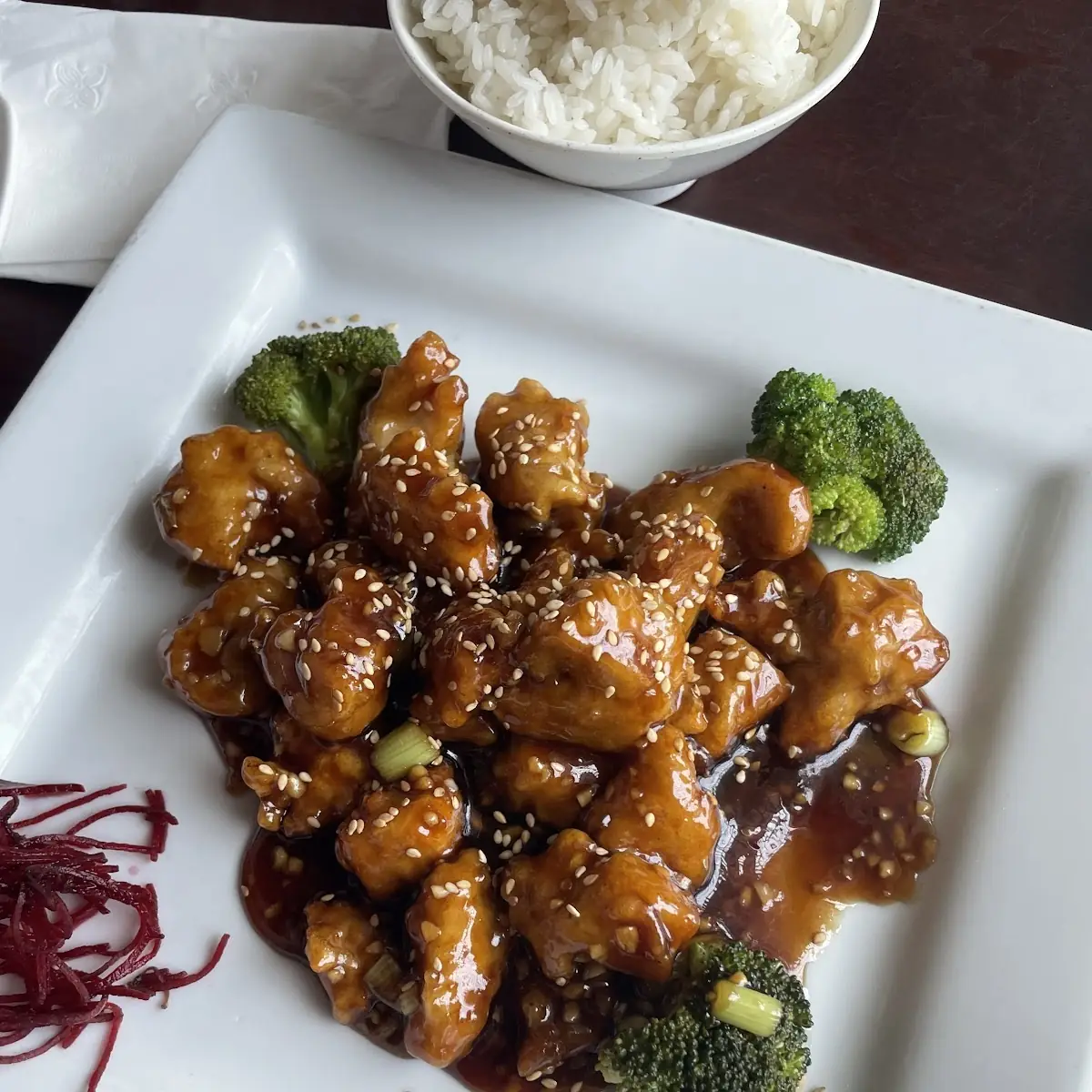 L Sesame Chicken