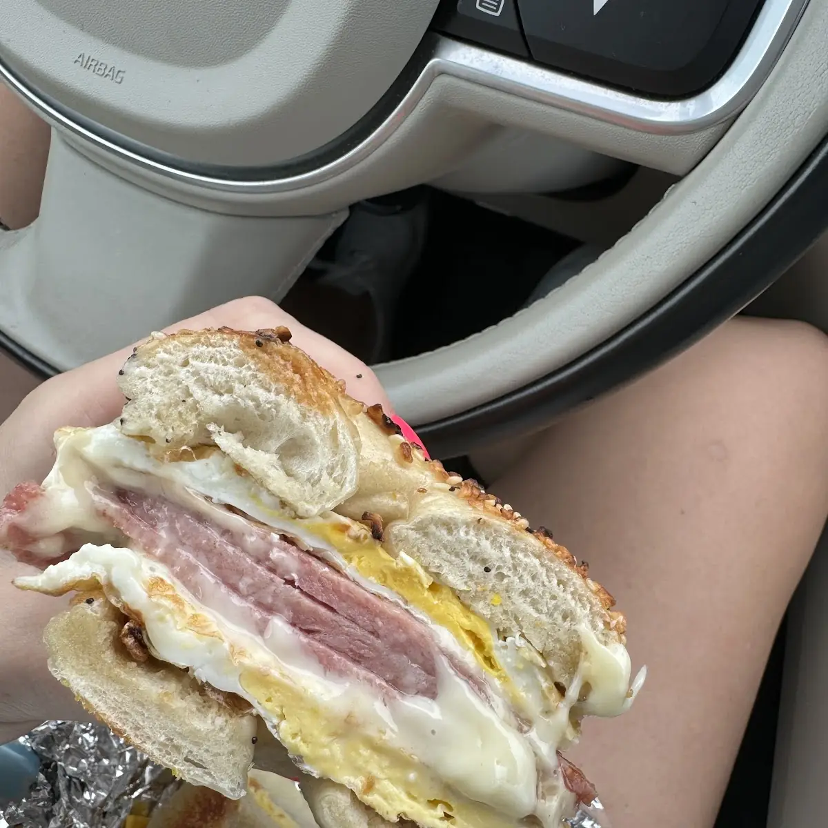 Ham Egg and Cheese