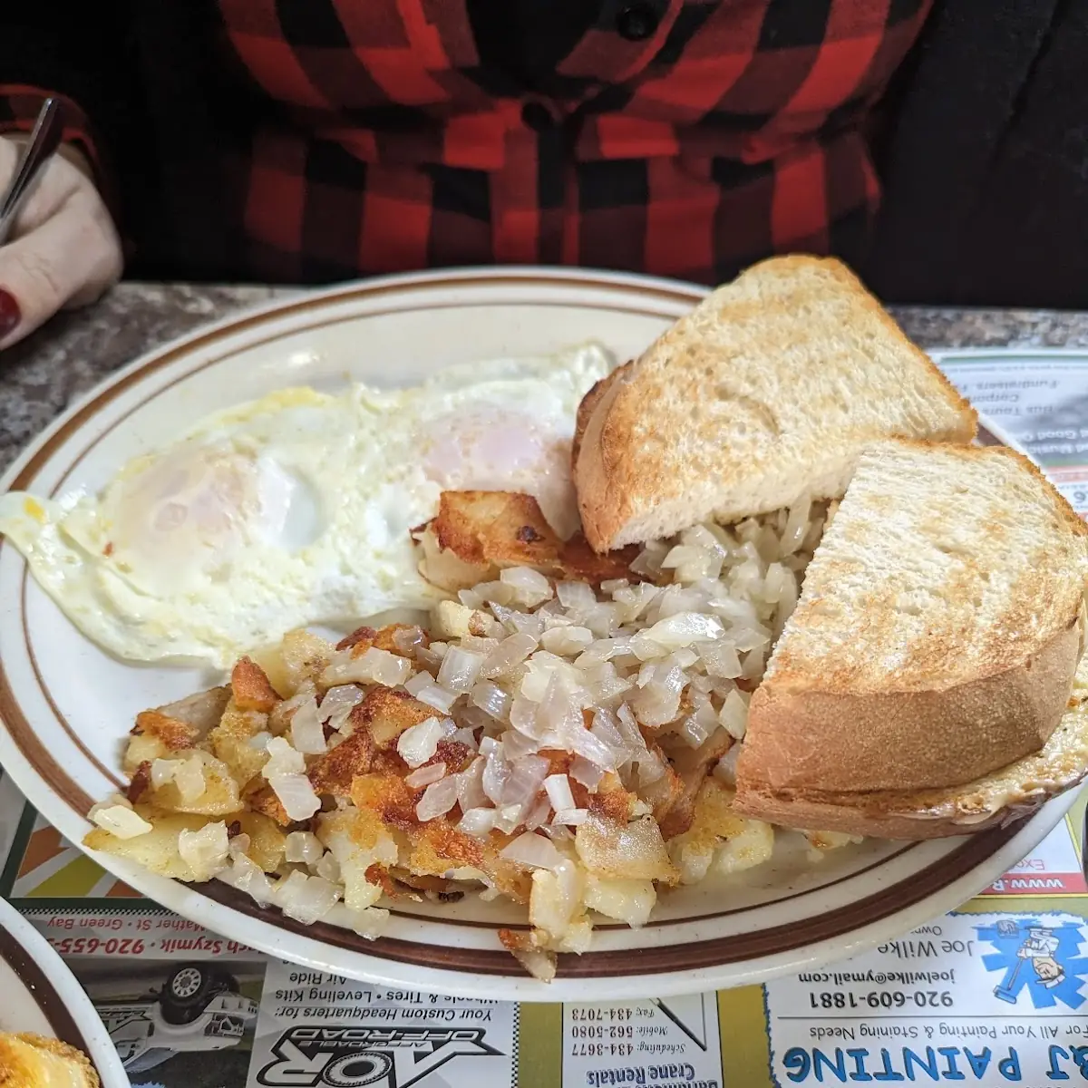 Eggs and Hash Browns