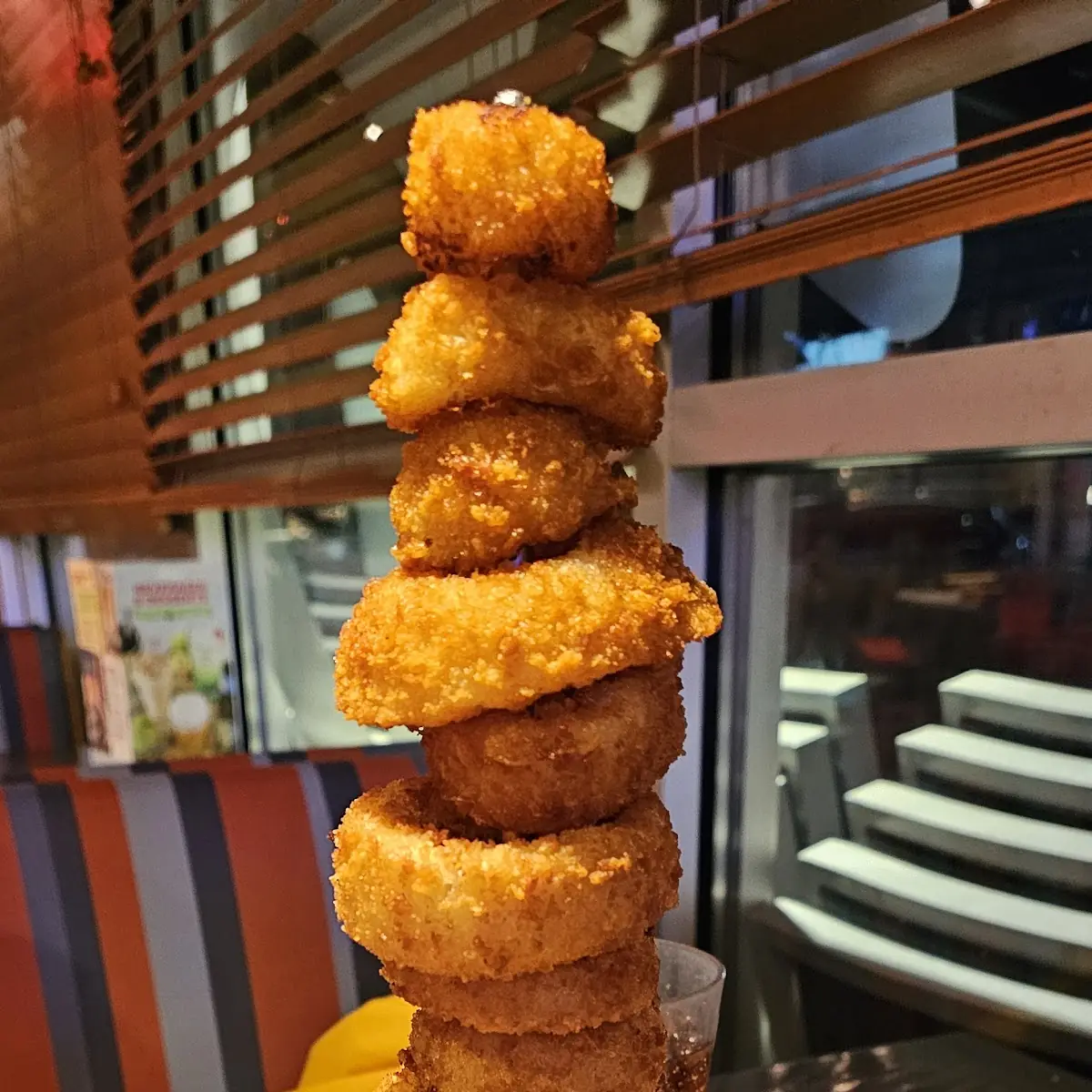 Towering Onion Rings