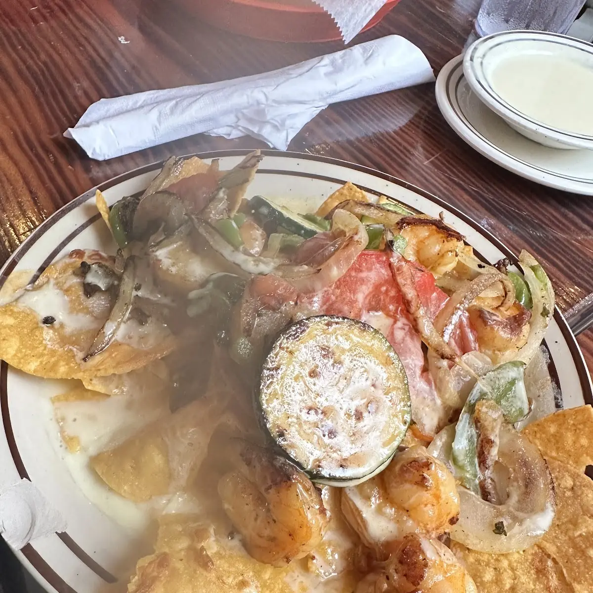 Grilled Shrimp Nachos