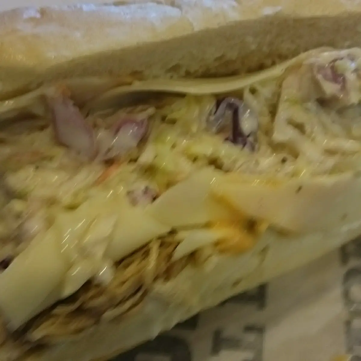 Cole Turkey and Cheese Sandwich