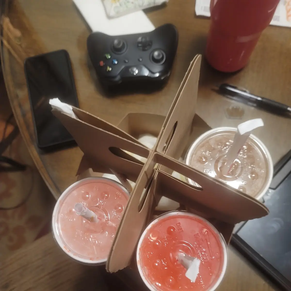Pink Lemonade and Unsweetened Tea
