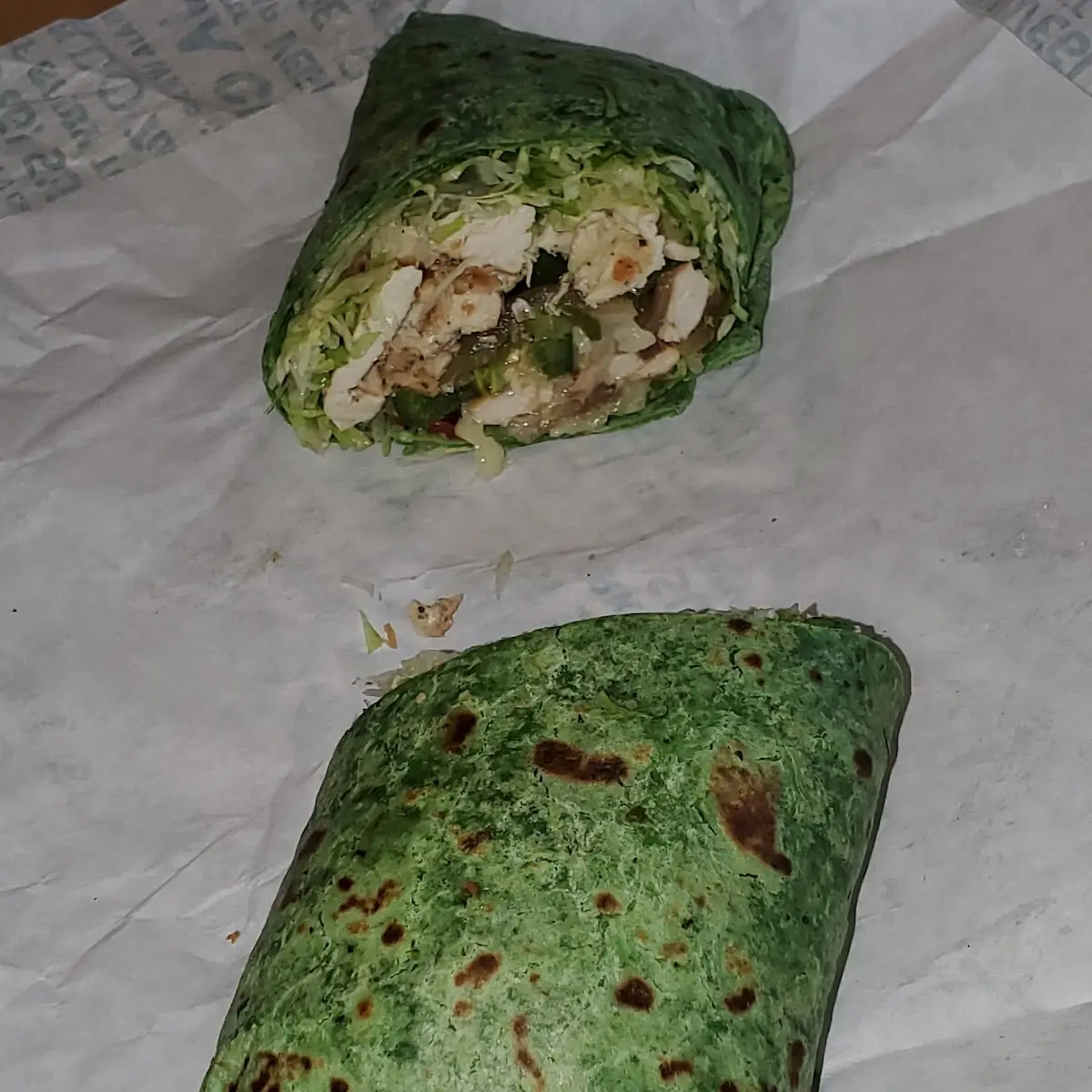Baja Chicken Wrap
