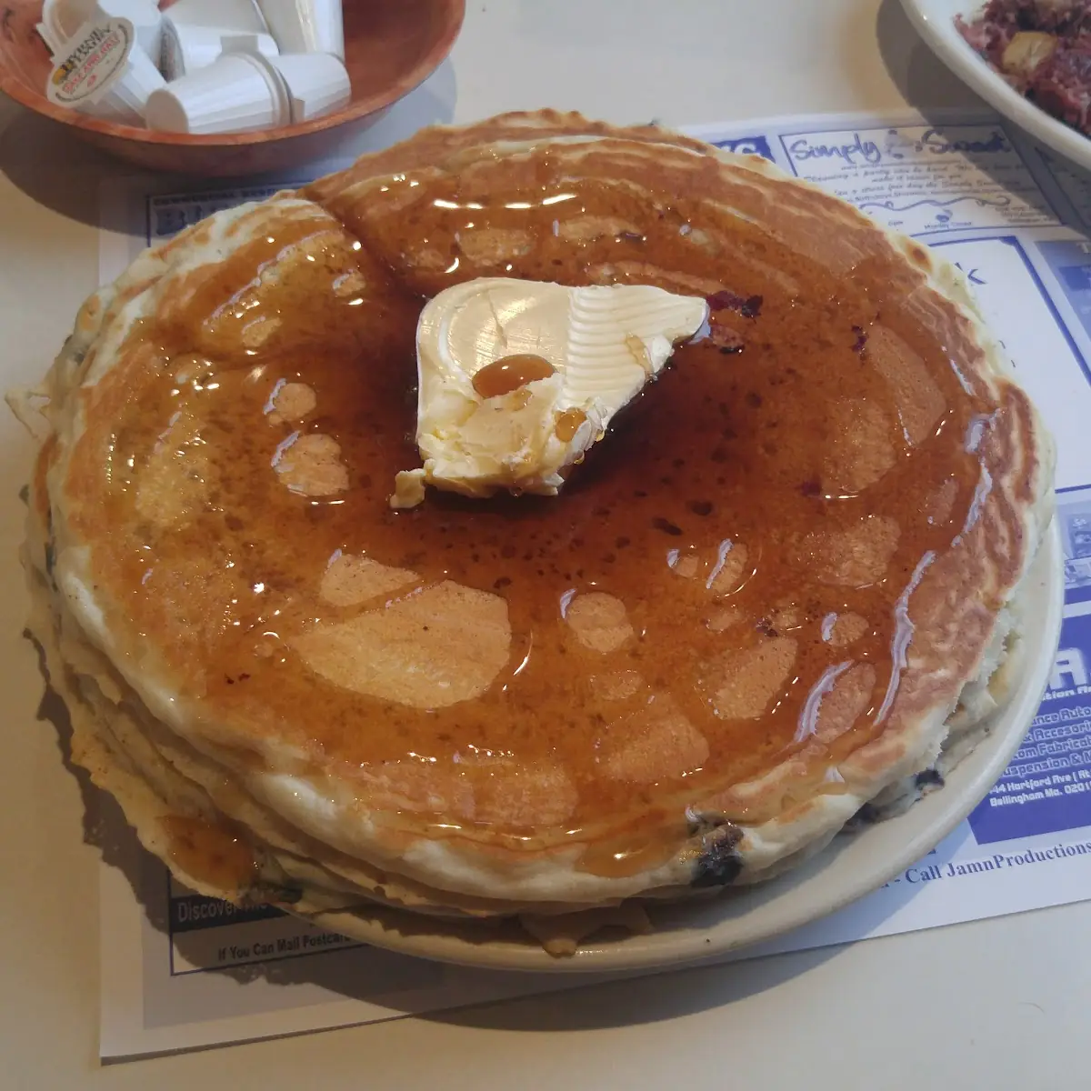 Blueberry Pancakes Huge