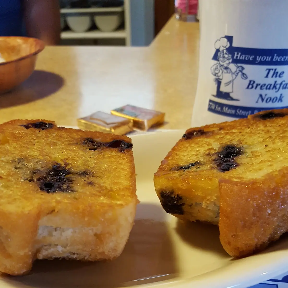 Grilled Blueberry Muffin