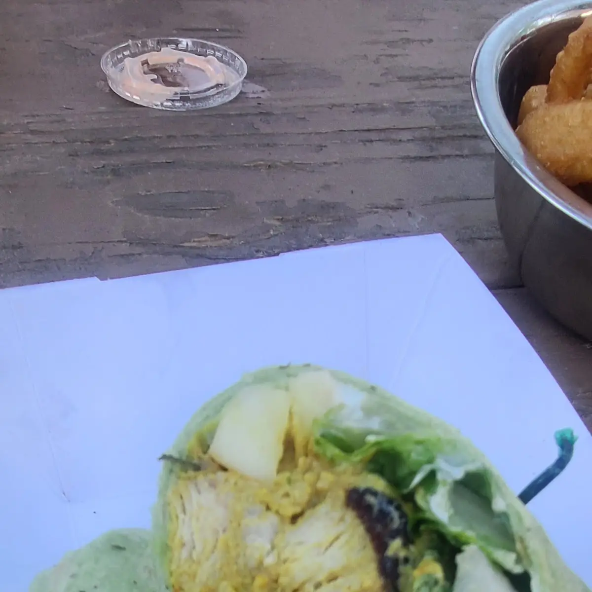 Curry Chicken Wrap