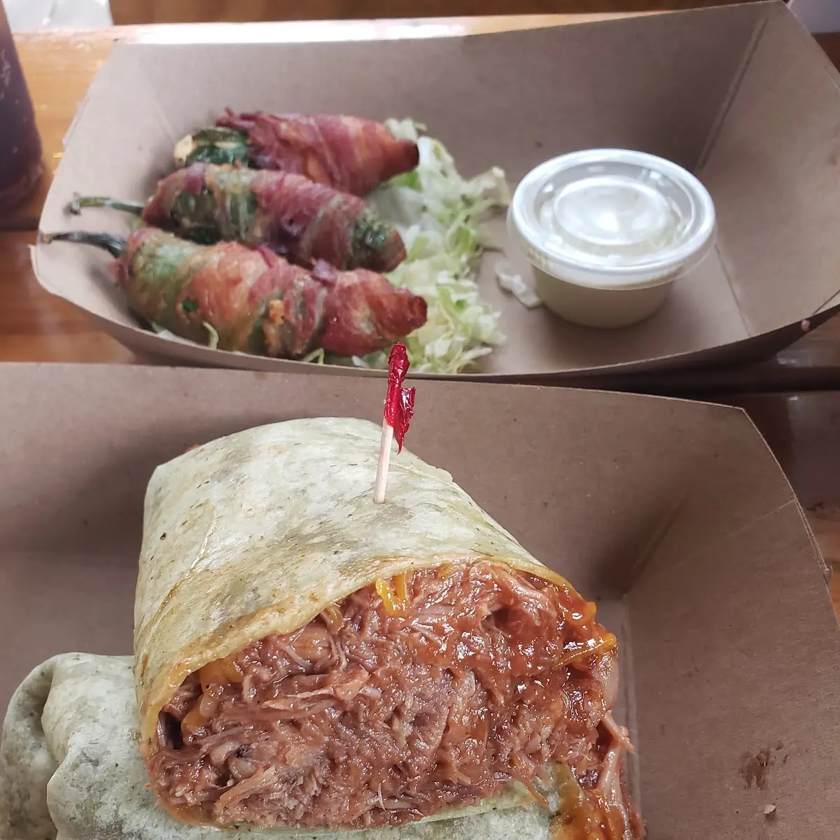 Pulled Pork Wrap