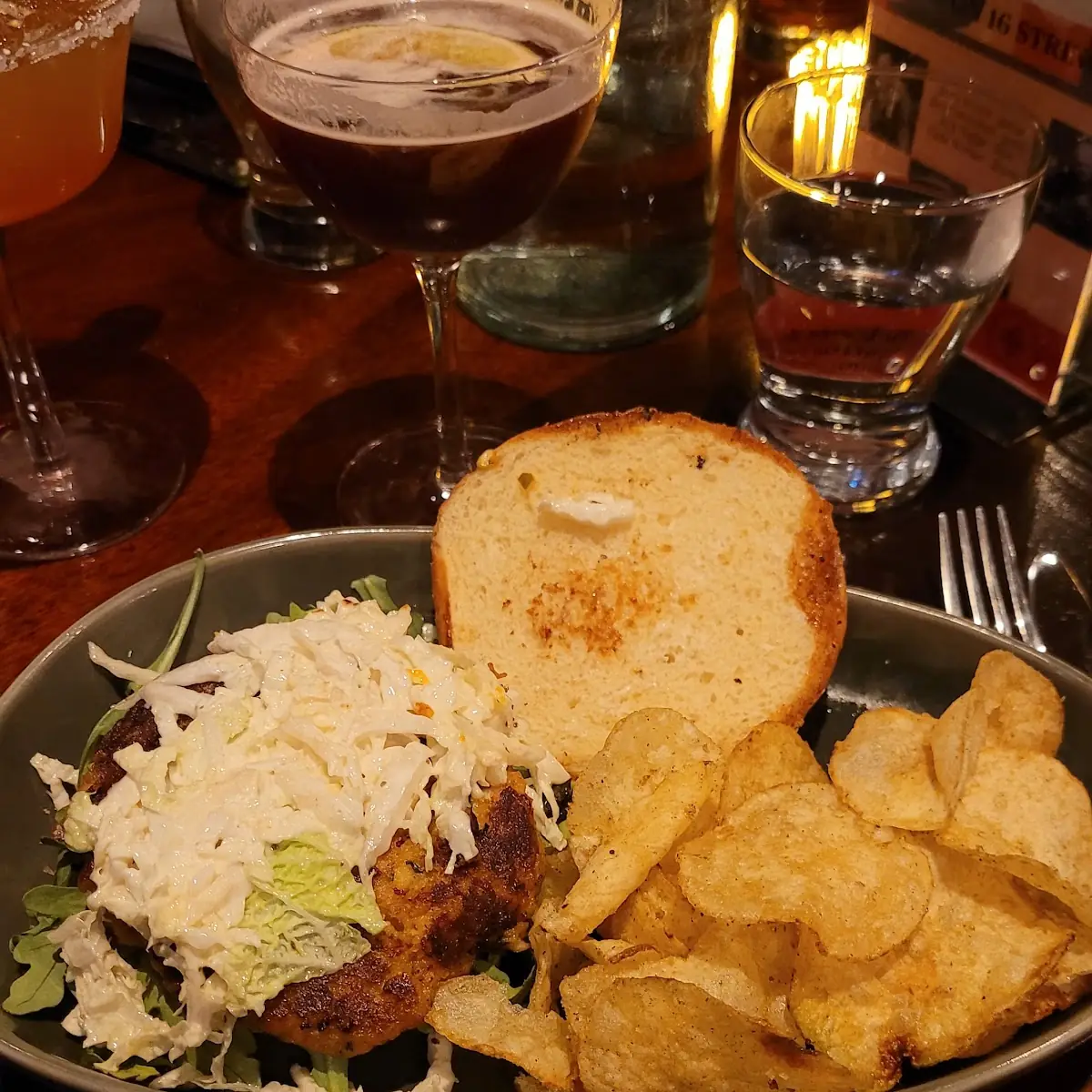 Lump Crab Cake Sandwich