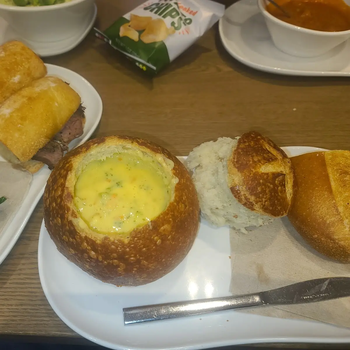 Soup in Breadbowl