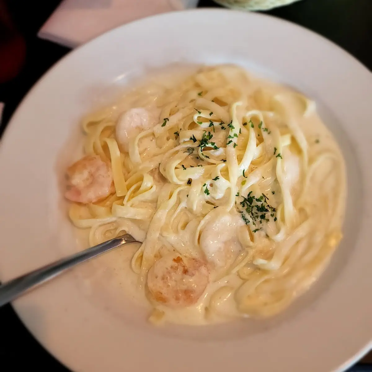 Shrimp Alfredo