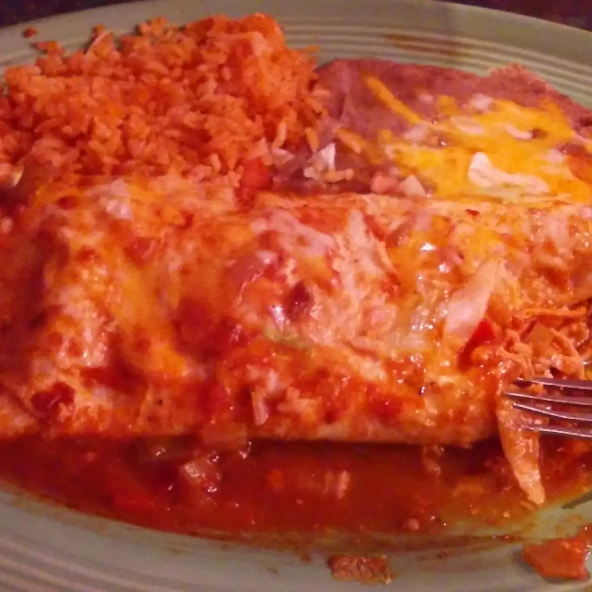 Chicken Burrito with Beans