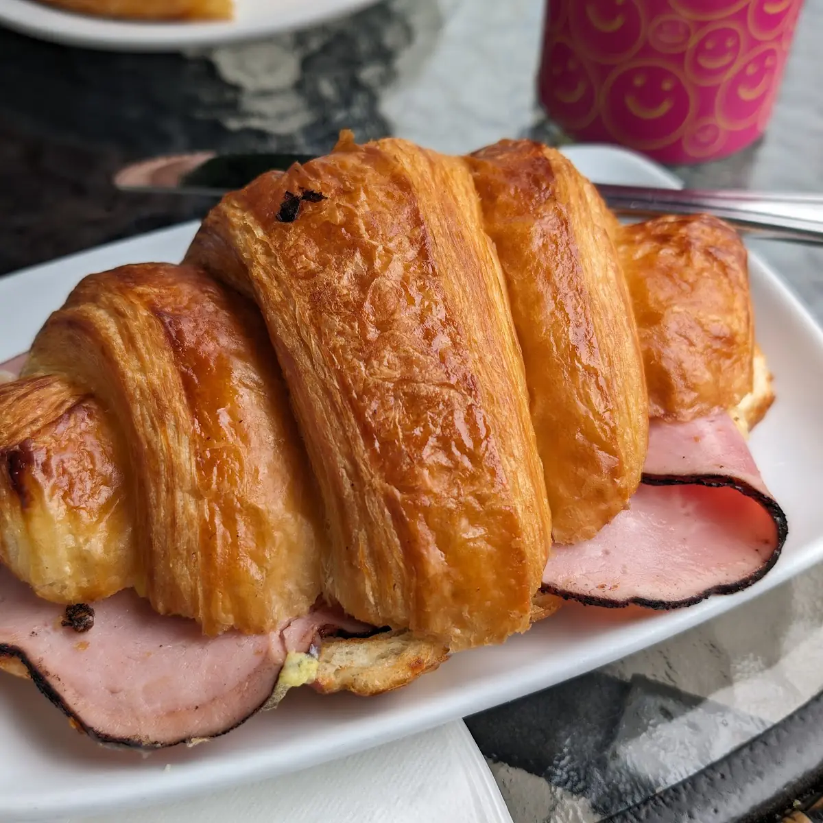 Ham and Cheese Croissant