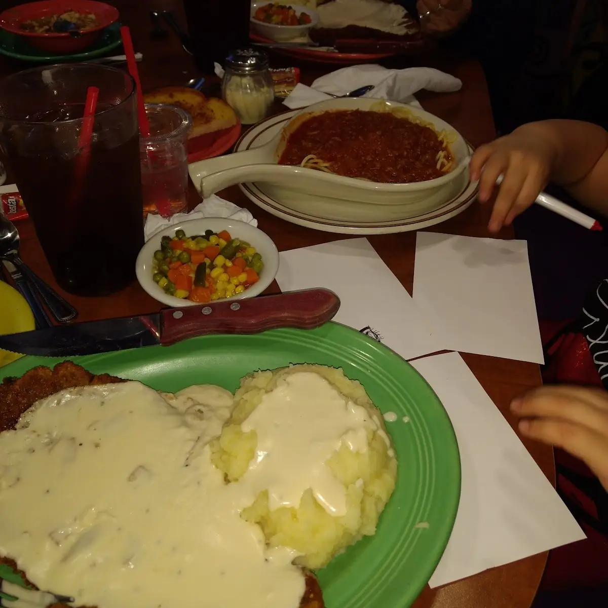 Chicken Fried Steak and Mashed Potatoes & Gravy