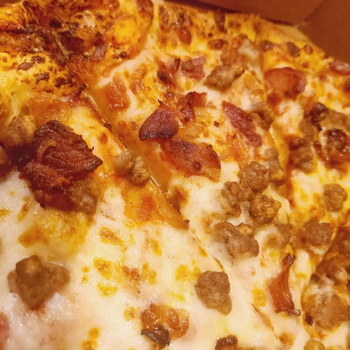 Bacon Sausage Pizza
