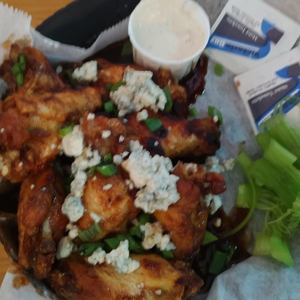 Poke Chicken Wings