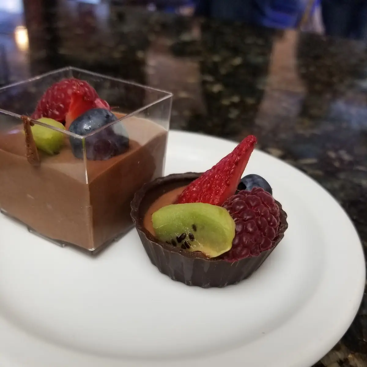 Chocolate Moose Fruit Cup