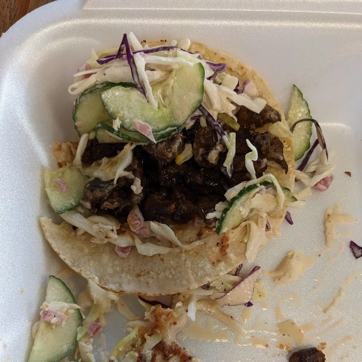 Asian Beef Taco