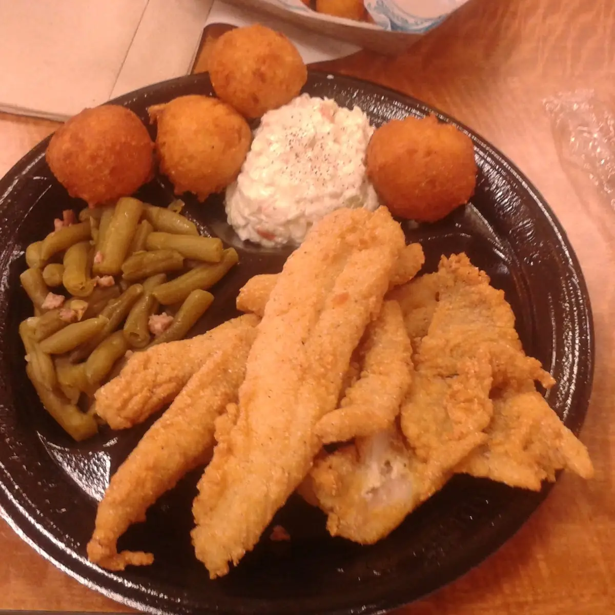 Southern Fried Fish Dinner